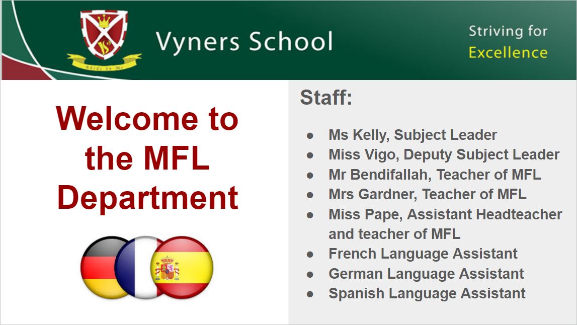 MFL presentation - Click here to download