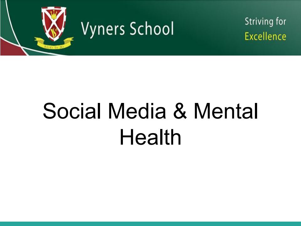 Click here to download Workshop 1 - Social Media and Mental Health presentation
