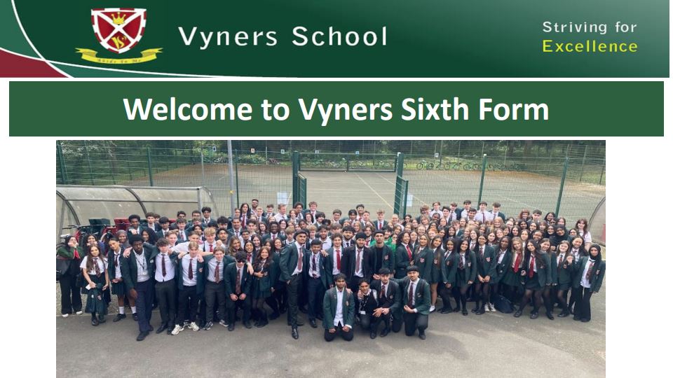 Sixth Form Induction Presentation - Click here to download