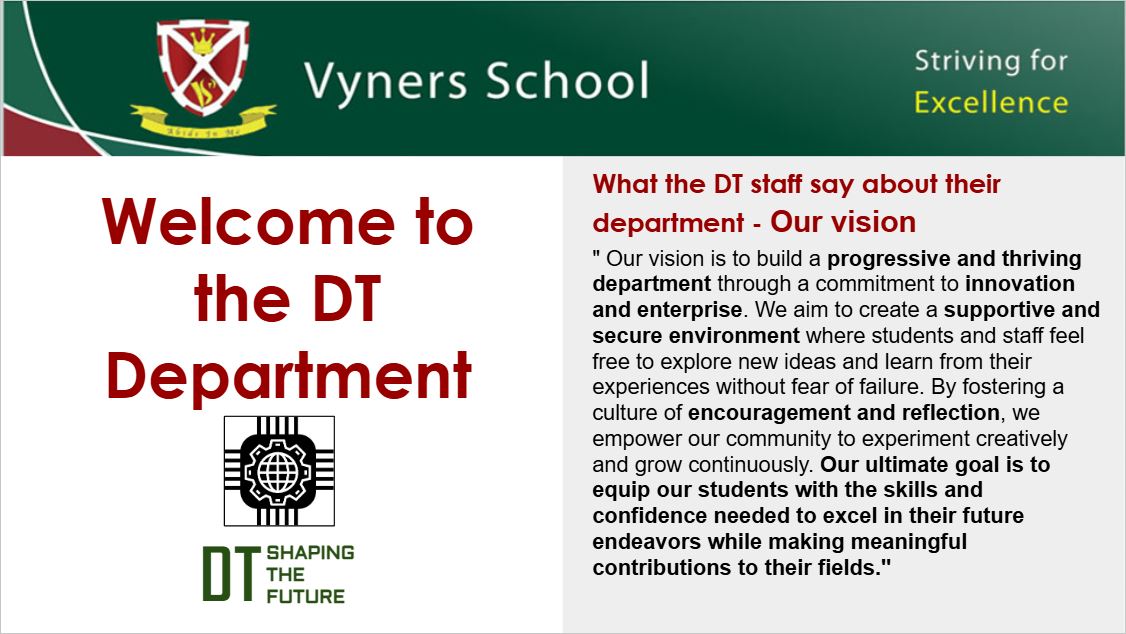 DT and Food Technology presentation - Click here to download