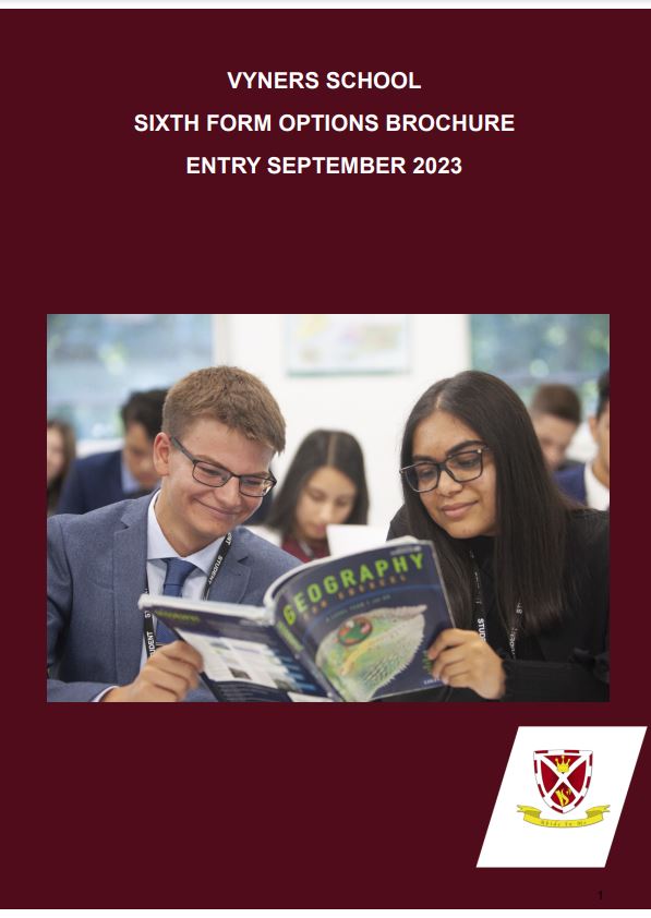 Sixth Form Options Brochure - Click here to download