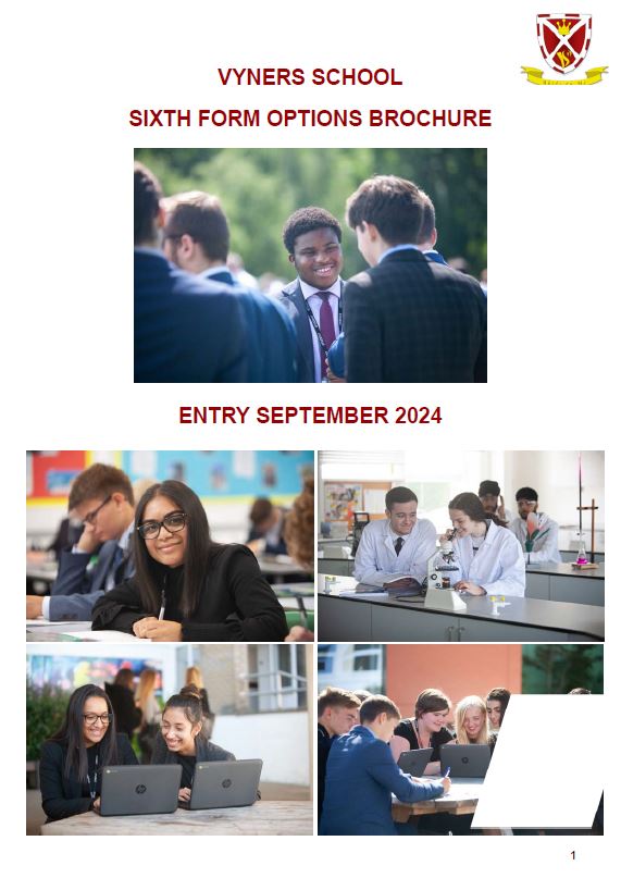 Click here to download the Sixth Form Options Brochure