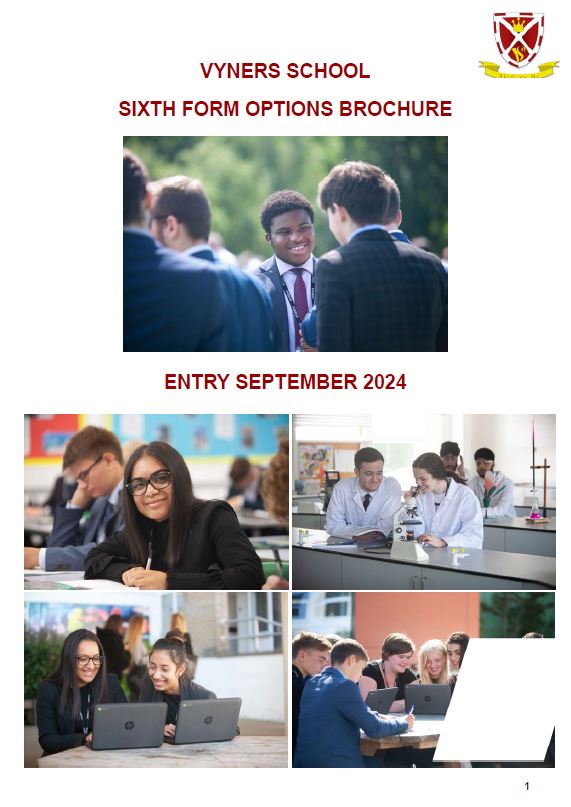 Sixth Form Options Brochure - Click here to download