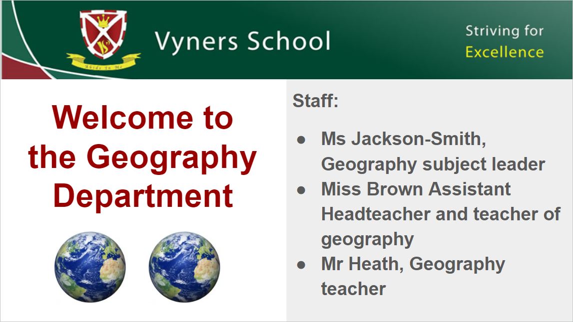 Geography presentation - Click here to download