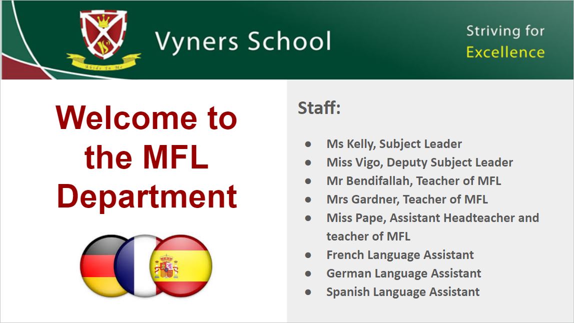 MFL presentation - Click here to download