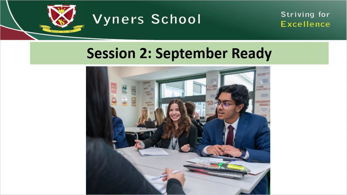 September Ready Presentation - Click here to download