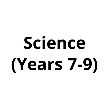 Science (Years 7 to 9) Curriculum Map - Click to download
